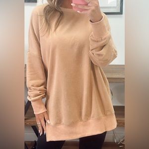 Beautiful khaki sweatshirt